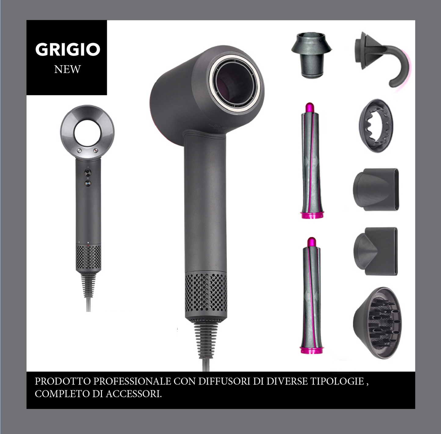 NUBO2.0 - ASCIUGA CAPELLI PROFESSIONALE