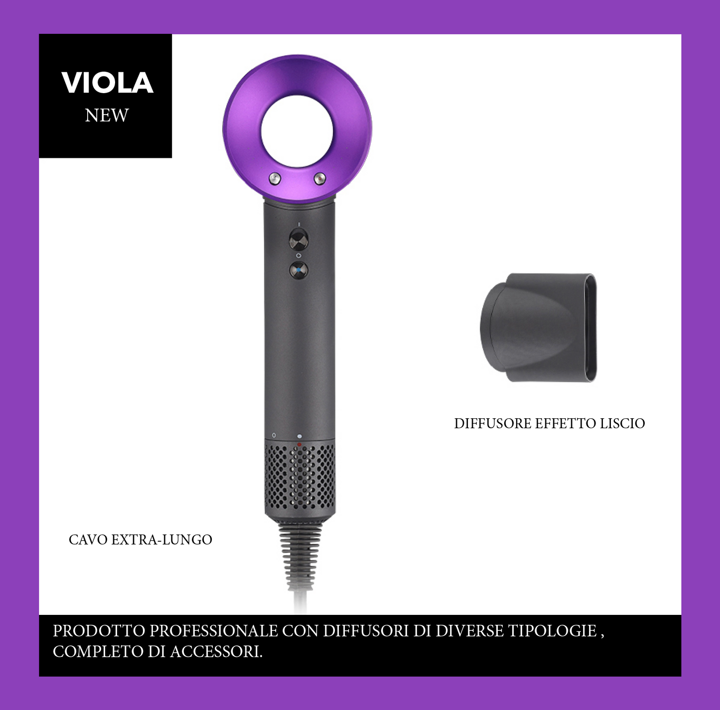 NUBO2.0 - ASCIUGA CAPELLI PROFESSIONALE